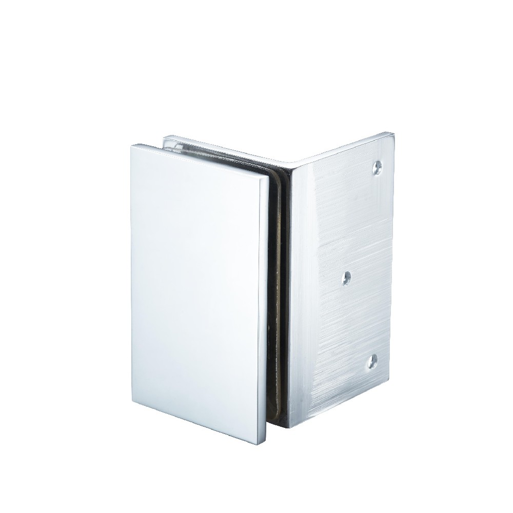 90° Glass-to-Wall Large Offset Clamp - Square