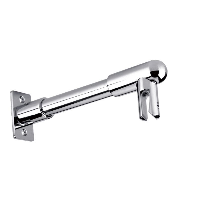 90 Angle Wall to Glass Support Bar U-Bracket